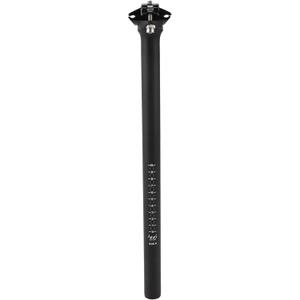 Universal 25.4x350mm Carbon Fiber Pattern Matte Black Bike Seat Posts Shock Absorbing Bike Saddle Post Seat Tube Carbon Fiber 1 Pc