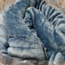 Bedsure Electric Blanket Queen Size - Dual Control Heated Blanket Queen, Fast Heating with 10 Time Settings & 10 Heat Settings, Warm Gift for Grandma (84x90 inches, Blue) 