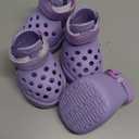 Dog Shoes: Non-Slip Waterproof Sandals for Hot Pavement, Breathable Perforated Boots, Large/Medium/Small Sizes, Ideal Paw Protector, Outdoor Clog Booties (Purple, Size 5)