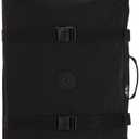 Kipling Spontaneous Softside Spinner Wheel Luggage, Integrated TSA Accepted Lock, Black Noir, Checked-Large,KI4193