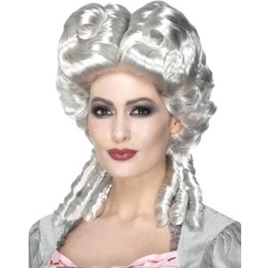 Smiffys Women's Deluxe Gothic Alice Wig (White)