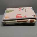 Baby Play Mat, 50 x 50 Inch Play Mat Perfect for Use Baby Playpen, Foldable Baby Foam Playmat for Floor, Portable Waterproof Activity PlayMats for Babies, Infants and Toddlers (Beige)