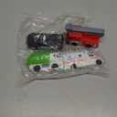 4 Floating Changing Color Light Up Bath Toy Car with Bath Book & Storage Bag, No Hole Realistic Car Bathtub Toys for Toddler Kid 18 month +, Bathroom Tub Pool Beach Swimming Party, Birthday Gift