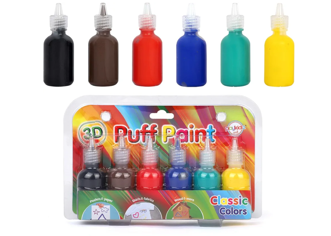 Color Splash! Puffy Paint (Set of 6)