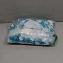 Bichingda Women's Smocked Maxi Dress Square Neck Ruffle Hem Puffy Short Sleeve Midi Dress, M