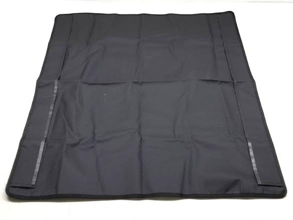 Black Matt With Magnetic Folded Edges And Anti Slip Bottom Grip 28" x 34.5"