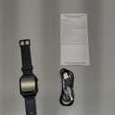 Smart Watch for Men Women Compatible with iPhone Samsung Android Phone 1.83 inch Full Touch Screen IP68 Waterproof Bluetooh Fitness Tracker Heart Rate/Sleep Monitor, Black