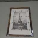 A4 Picture Frame 8.3x11.7 inch for Wall Hanging or Tabletop, Wood 8.3 x 11.7 Frame Photo Frame for Wall Horizontally or Vertically, Deep Brown, 1 Pack