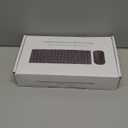 Foldable Keyboard and Mouse, Folding Wireless Keyboard Mouse Combo with Portable Case, Rechargeable 2.4G Wireless+Bluetooth Multi-Device Combo for Windows, iOS, Android, macOS PC/Laptop/Tablet