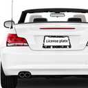 3 x Moon and Star License Plate Frames 2 Pack Aluminum License Plate Holder 2 Hole with Screws (19)