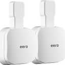 Outlet Wall Mount Holder Compatible with eero Pro 6e/Pro 6 Mesh Wi-Fi System, Built-in Cable Management No Messy Wires, Space-Saving (2 Pack)