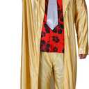 5 Pcs Halloween Future Costume for Adult Doc Scientist Cosplay Set for Halloween Cosplay Party L