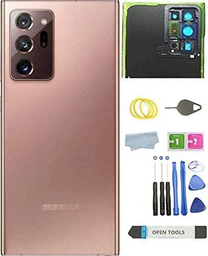 Galaxy Note 20 Ultra Back Glass Cover Housing Door Replacement for Samsung Galaxy Note 20 Ultra 5G + Tools (Note20 Ultra-Mystic Bronze)