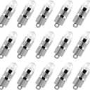15x Battery Operated Mini LED Lights for Paper Lanterns, Balloons, Party Decoration, Non-Waterproof - White