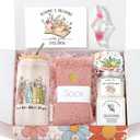 Book Lovers Gifts, Bookish Book Lover Readers Gifts for Women Basket Set of 6