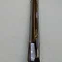 Kenney 66-in to 120-in Burnished Brass Steel Single Curtain Rod with Finials