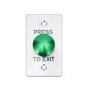 Push to Exit ButtonDC12V Stainless Steel Door Bell Type Round Request to Exit Button Standard Size for Door Access ControlNO and COM