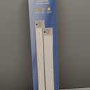 4Pack 16inch Under Cabinet Lighting, Rechargeable Motion Sensor Light Wireless Indoor, Dimmable 3 Color Temps Closet Lights, Under Counter LED Lights for Kitchen, Stairs