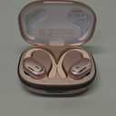 Wireless Earbud, 75H Bluetooth 5.4 Headphones Sport IP7 Waterproof, Running Wireless Earphones with ENC Noise Canceling Mic, 3D Bass Over Ear bud with Earhooks for Android, iOS, Workout, Gym, Rosegold