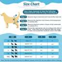 SlowTon Washable Dog Diapers Female - 3 Pack No Leak Reusable Doggie Puppy Diaper with Adjustable Buttons, Comfortable Female Dog Diapers for Heat Cycle Period Small Medium Large Dogs (XS)