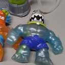 Heroes of Goo Jit Zu Hero Creator Bundle with 2 Action Figures and 6 Unique goo fillings, Mix, Fill & Create Your own Stretchy Blazagon and Thrash, Play Again and Again