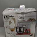 Kitchen in the box Stand Mixer, 4.5QT+5QT Two bowls Electric Food Mixer, 10 Speeds 3-IN-1 Kitchen Mixer for Daily Use with Egg Whisk,Dough Hook,Flat Beater 