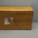 Amazon Basics Solid Wood Saddle-Seat Counter Height Bar Stools for Kitchen Island and Home Bar with Footrest, 29-Inch Height, Black, Set of 2