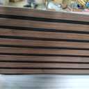 Art3dwallpanels Wood Slat Wall Panel, Walnut, 108'' x 13'', 2 Pack
3D Soundproof, Large Acoustic Panels, Interior Ceiling and Wall Decor, Noise Reduction