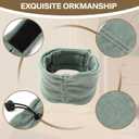 Dog Head Ear Warp Relief Ear Muffs Noise Protection (M-Head Circle(13.7"~18.9"), Green)