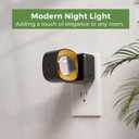 L LOHAS LED Night Light Projector, Night Lights Plug into Wall, Dusk to Dawn Sensor, 180Rotating Nightlight for Kids, 0-150LM Dimmable Soft White Ambient Lighting for Bathroom, Decor, Gifts, 2 Pack