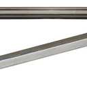 Winco 16" Stainless Steel Serving Tongs with Non-Slip Handle, Red