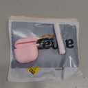 for AirPods 4 Case Pink with 3-in-1 Cleaner Kit & Keychain, Skin-Soft Silicone 360 Full Protection iPod 4 Case Cute Compatible with Apple Airpods 4th Gen 2024 Cover for Women Girly, Lightpink