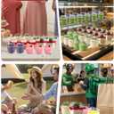 120 Sets Dessert Cups with Lids and Spoons, 5oz 6oz Clear Plastic Parfait Cups for Easter Spring Party Disposable Mini Dessert Containers Serving Fruit Ice Cream and Pudding (360pcs, 3 Style)