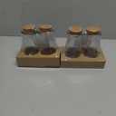 Glass Jars With Cork Lis Pack Of 2