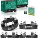 YHTAUTO 6x5.5 to 6x135 Wheel Adapters 1.5 inch Fits Chevy Silverado 1500, Tahoe, GMC Sierra 1500, Cadillac Escalade, Forged Wheel Tire Adapters w/ M14x1.5 & 12.9 Studs, 108mm Center Bore 6 Lug 4PCS