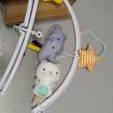 Baby Musical Crib Mobile with Hanging Rotating Toys,Infant Bed Decoration for Newborn Boys and Girls