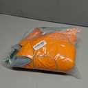 Lelepet Dog Coat Waterproof Dog Jacket Reflective Fleece Vest with Adjustable Buckle & Leash Hole Windproof Cold Weather Coats for Small Medium Large Dogs, Warm Hunting Vest, Orange, XL