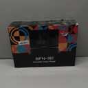 17.5" Portable DVD Player with 15.6" Large HD Screen, 6 Hours Rechargeable Battery, Support USB/SD Card/Sync TV and Multiple Disc Formats, High Volume Speaker, Black