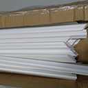 Pangda Peel and Stick Wall Molding Kit, 3D Premade Accent Molding Wainscoting Panel for Interior Wall Moulding Decor, Ready to Assemble Wainscoting Accent Panel (3 Set,23x56 in+48x56 in+23x56 in)