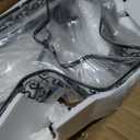 Garwarm 5-Light Black Dining Room Light Fixture, Farmhouse Flush Mount Ceiling Light, Industrial Kitchen Light Fixtures Ceiling Mount for Living Room Bedroom Cafe (43.3IN / Black)