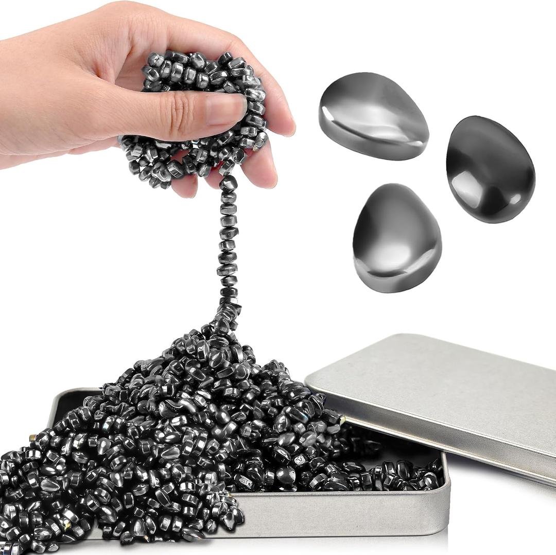 Fidget Toy for Adults Cool Gadgets Gifts for Teen Boys Girls 1000pc Office Desk Stuff for Mens ADHD Tools Sensory Autism Stress Anxiety Fidgets Beads Balls Ferrite Putty Stones Easter Basket Stuffer