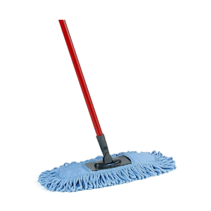 O-Cedar Dual-Action Microfiber Sweeper Dust Mop, Red