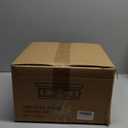 2 Pack Flush Mount Ceiling Light Fixtures, 2-Light Industrial Vintage Matte Black Metal Cage Light Fixtures Ceiling Mount for Farmhouse, Kitchen, Hallway, Entryway, Bedroom