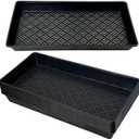 1020 Mesh Tray Soil Blocking Tray 1020 Trays Seedling Starter Trays 5 Pack Black 540×270×60 for Microgreens Hydroponic