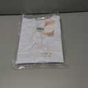 Women's Sleeveless Crew Neck Bodysuit Top Sexy Slim Summer Stretch Tank Top (White, XL)