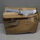 VIANIS Black Exterior Lighting Fixtures Wall Mount for House, 2 Pack Dusk to Dawn Outdoor Porch Light with Integrated 10W LED Light Source Crystal Bubble Glass, Anti-Rust Exterior Wall Sconce Lantern