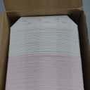 Baderke 100 Pcs Pink Bow Paper Food Trays Boats 2lb Disposable Plates for Coquette Birthday Party Girls Women Events Themed Party Supplies Wedding Baby Shower Carnivals Dinners Cookouts