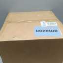 Modern Ceramic Flush Mount Ceiling Light, White, 14"W x 14"L x 6.8"H