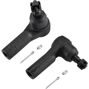 ASTARPRO - 2 Front Outer Tie Rods for 2006-2012 Dodge Ram 1500, 2007 2008 2009 2010 2011 Outer Tie Rod Ends Replacement 5-Lug