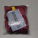 2 Pack Red Velvet Pillow Covers, 24x24 Inches Decorative Cushion Covers for Couch Sofa Bed, Super Soft and Cozy Luxury, Zippered Design